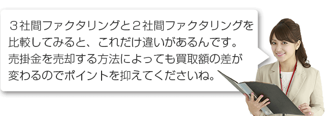 融資とファクタリングは根本的に違う!